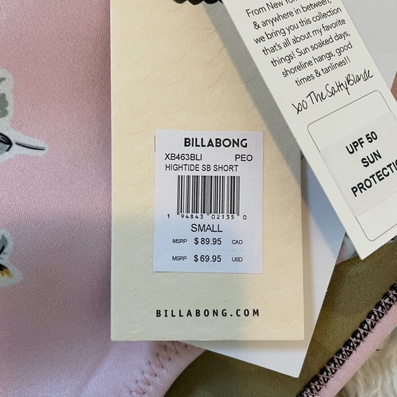 Salty Blonde X Billabong bottoms. Small. - Picture 2 of 2